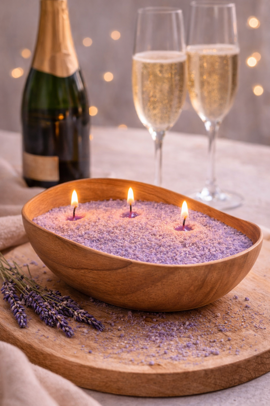 Kerzensand DIY Set aus Sojawachs – Duftkerze selber machen – Geschenkidee nachhaltig & vegan – Handgemacht in Deutschland