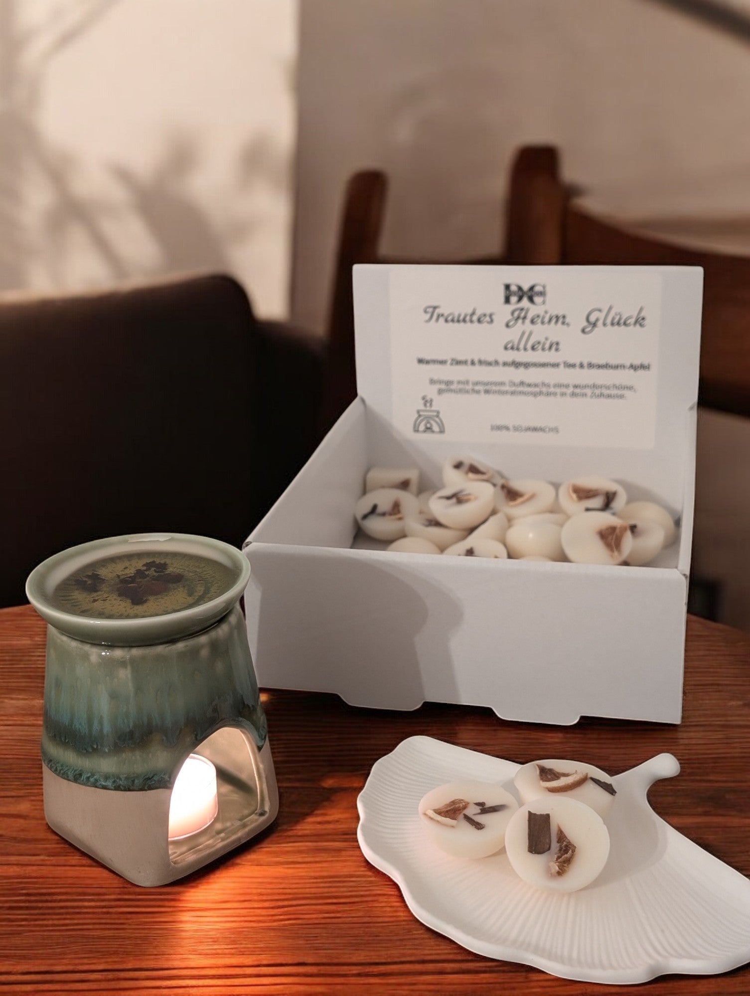 Trautes Heim, Glück allein Duftwachs Aromatherapie