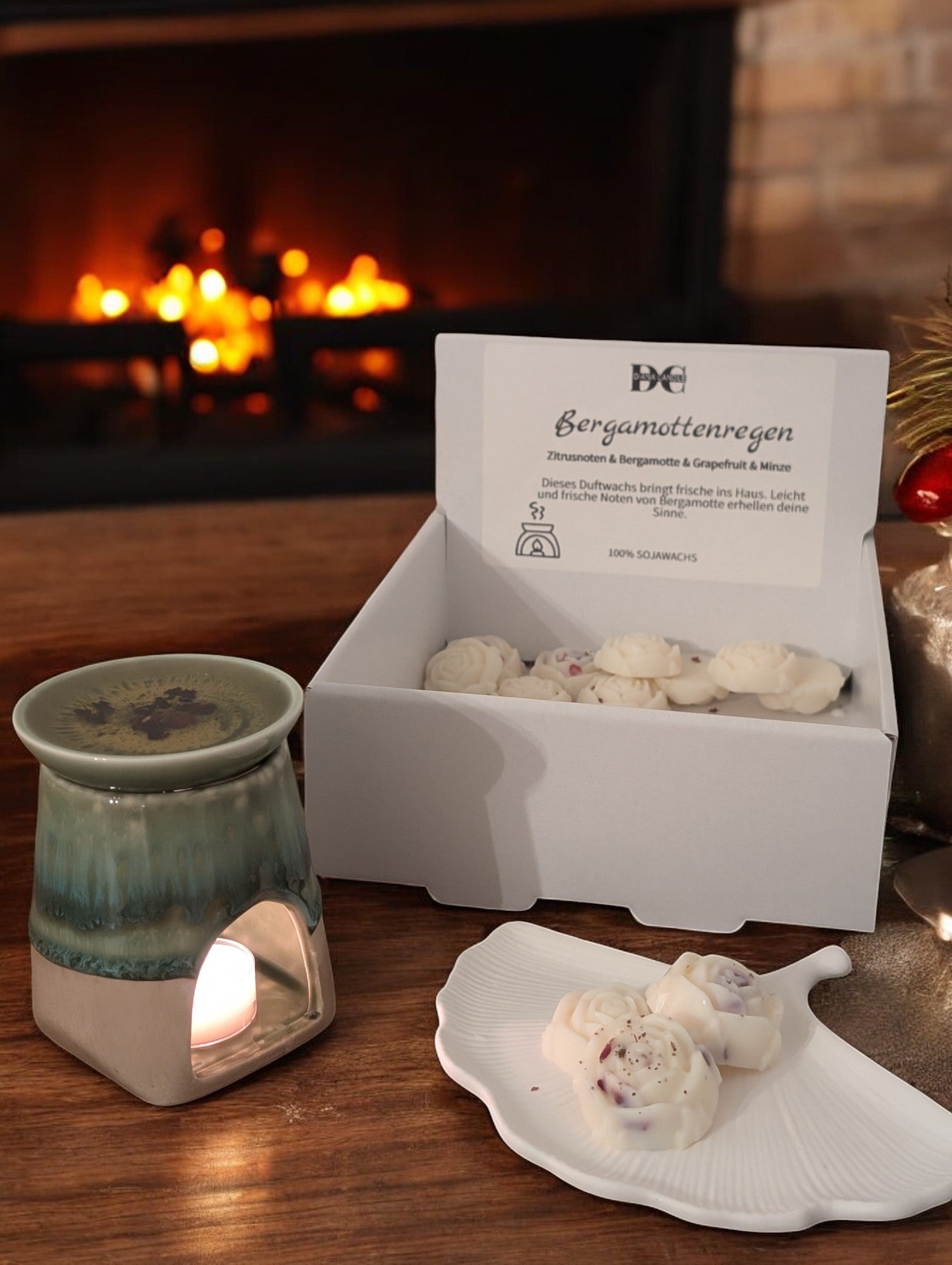 Bergamottenregen Duftwachs Aromatherapie-DianaCandleShop